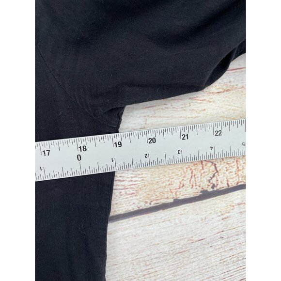 Velvet by Graham & Spencer Semi Sheer Lace V-Neck Dress Women's XS Black - Picture 6 of 7